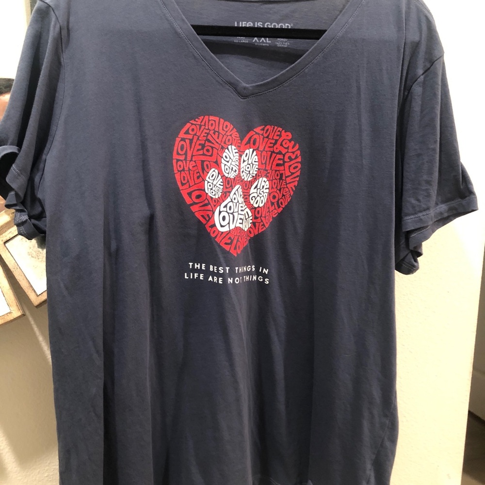 Life Is Good Crusher-Lite XXL Women's Tee
